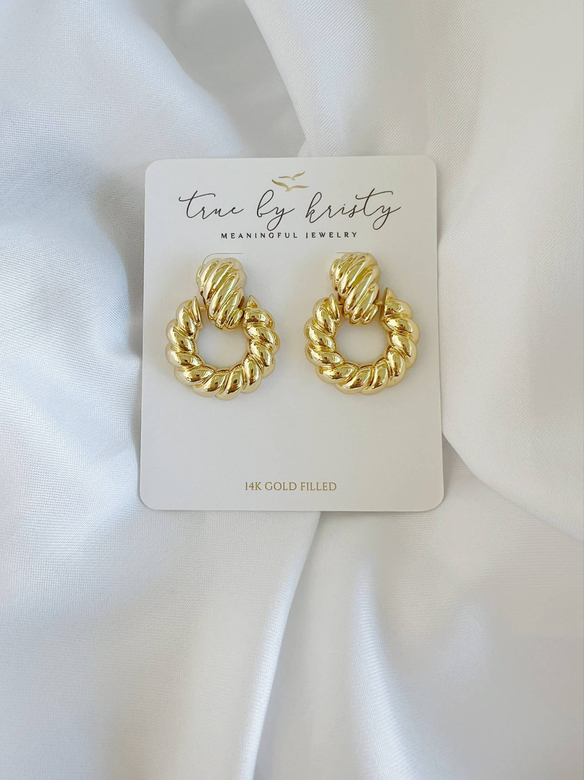 Old City Croissant Earrings | 14k Gold Filled & Silver