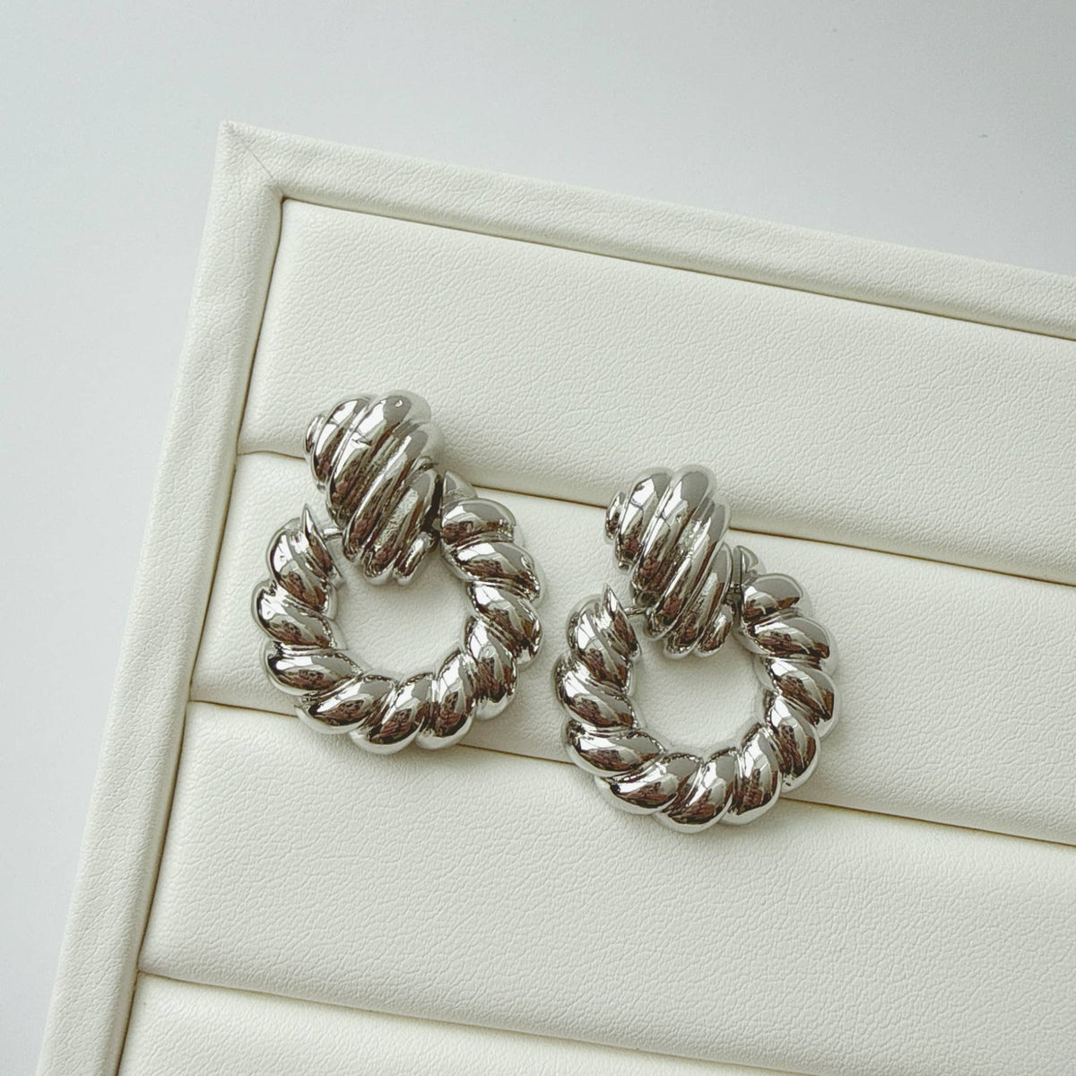 Old City Croissant Earrings | 14k Gold Filled & Silver