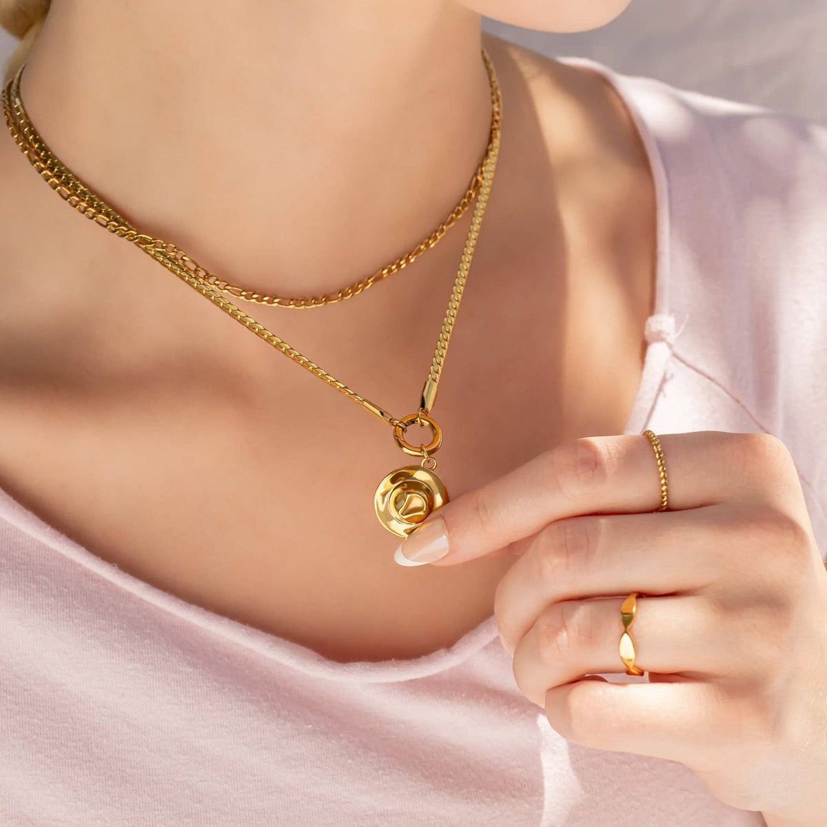 18K Gold Cowboy Hat Charm | Waterproof Western Jewelry