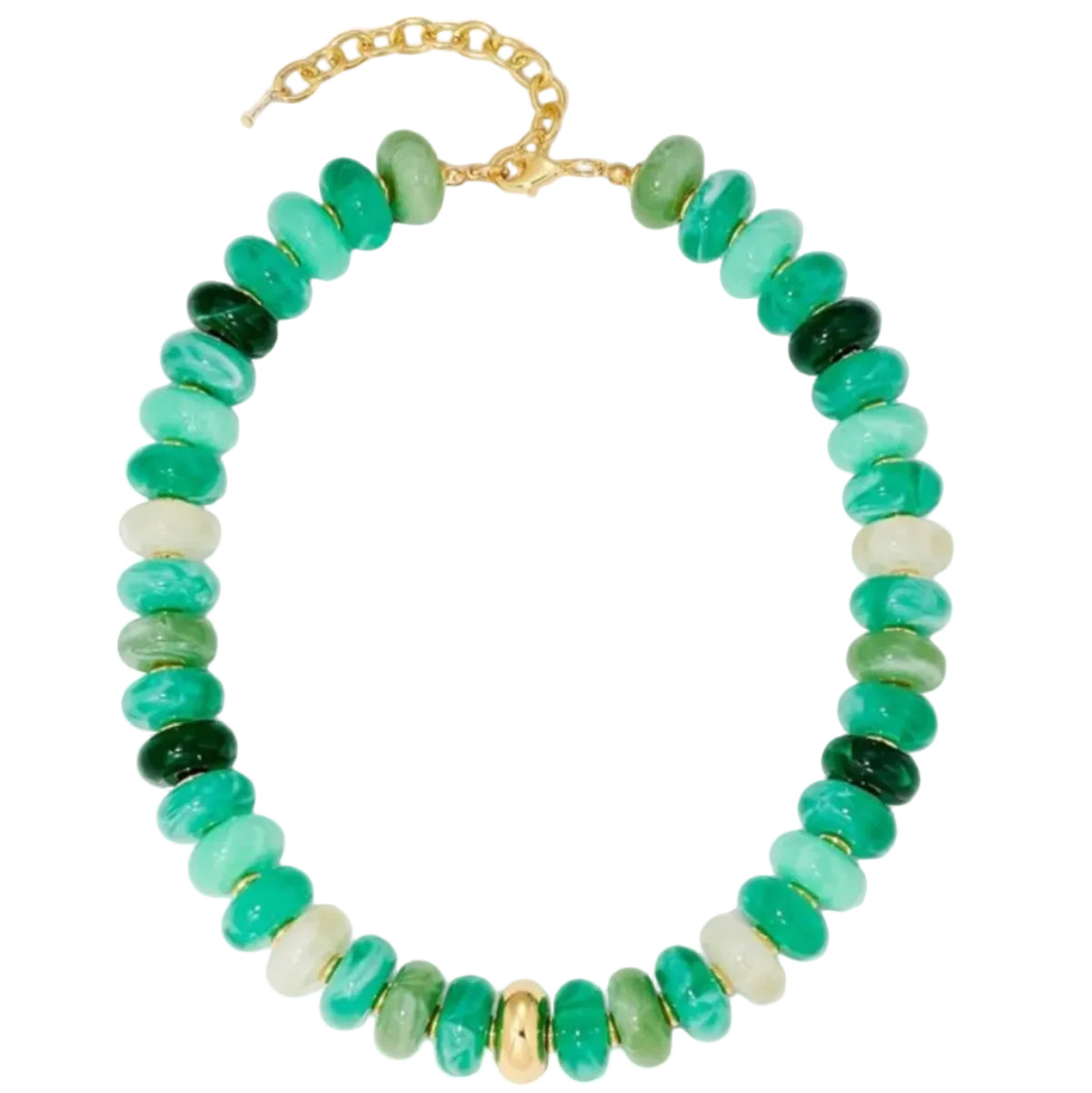 Chunky Beaded Necklace for Women Statement Necklace