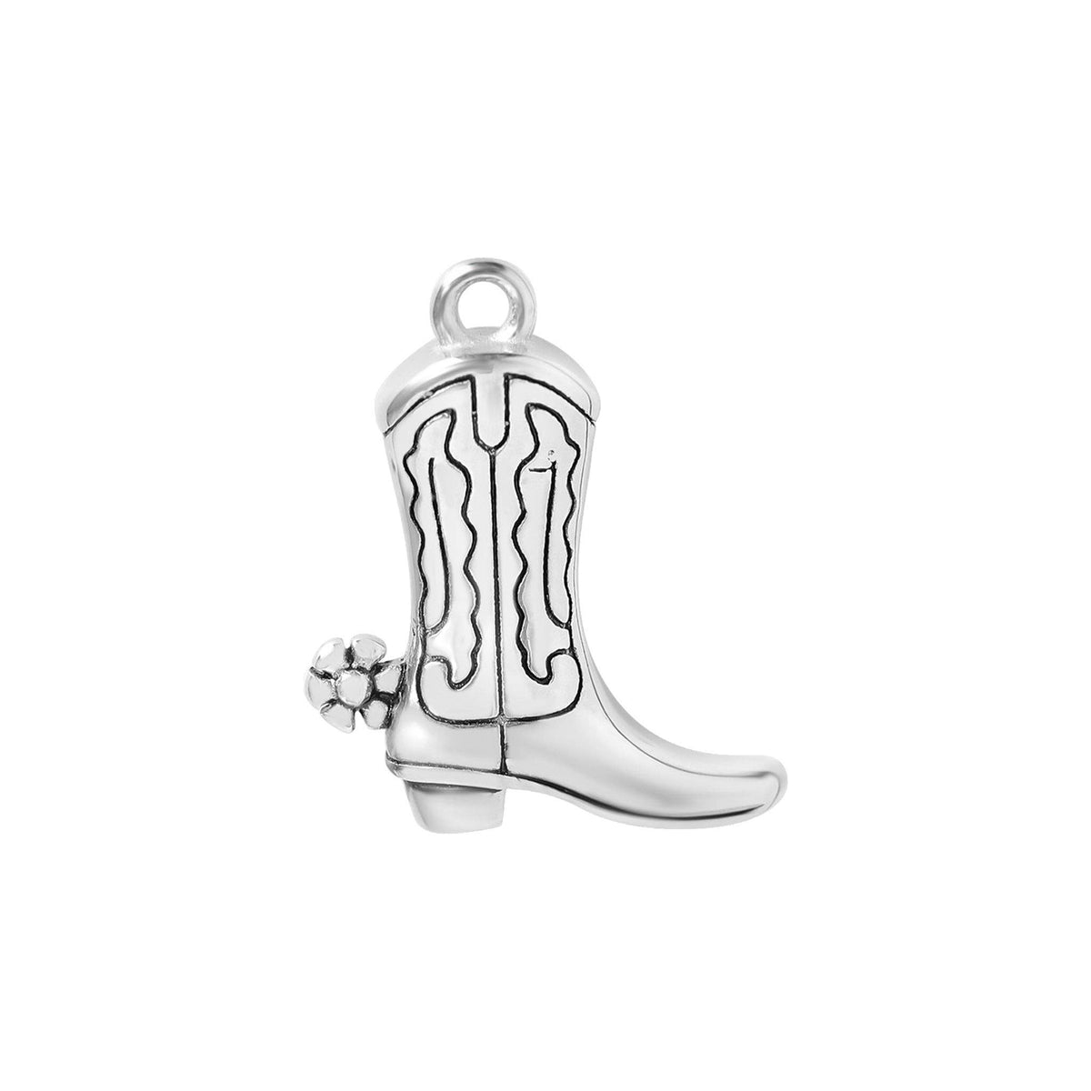 Cowboy Boot Charm| 18K Gold PVD