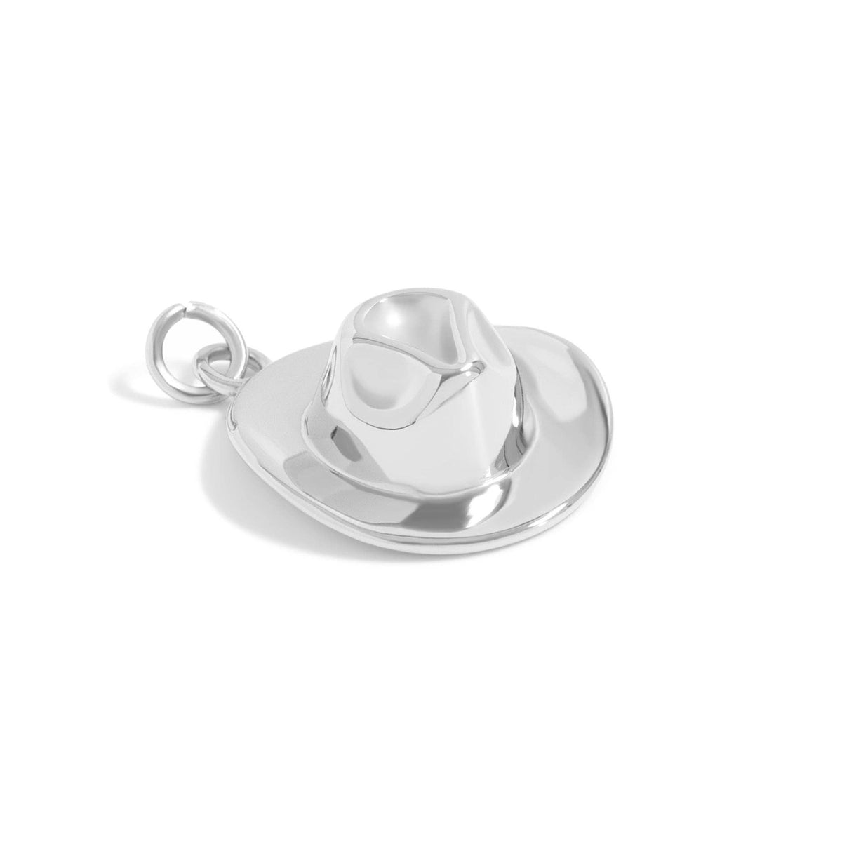 18K Gold Cowboy Hat Charm | Waterproof Western Jewelry