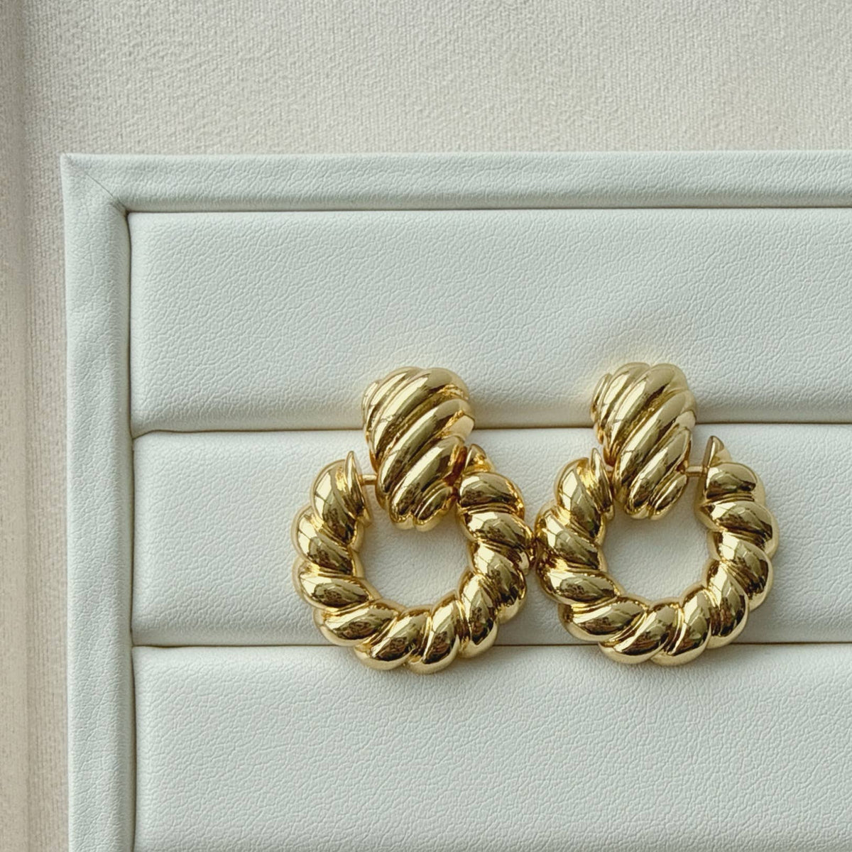 Old City Croissant Earrings | 14k Gold Filled & Silver
