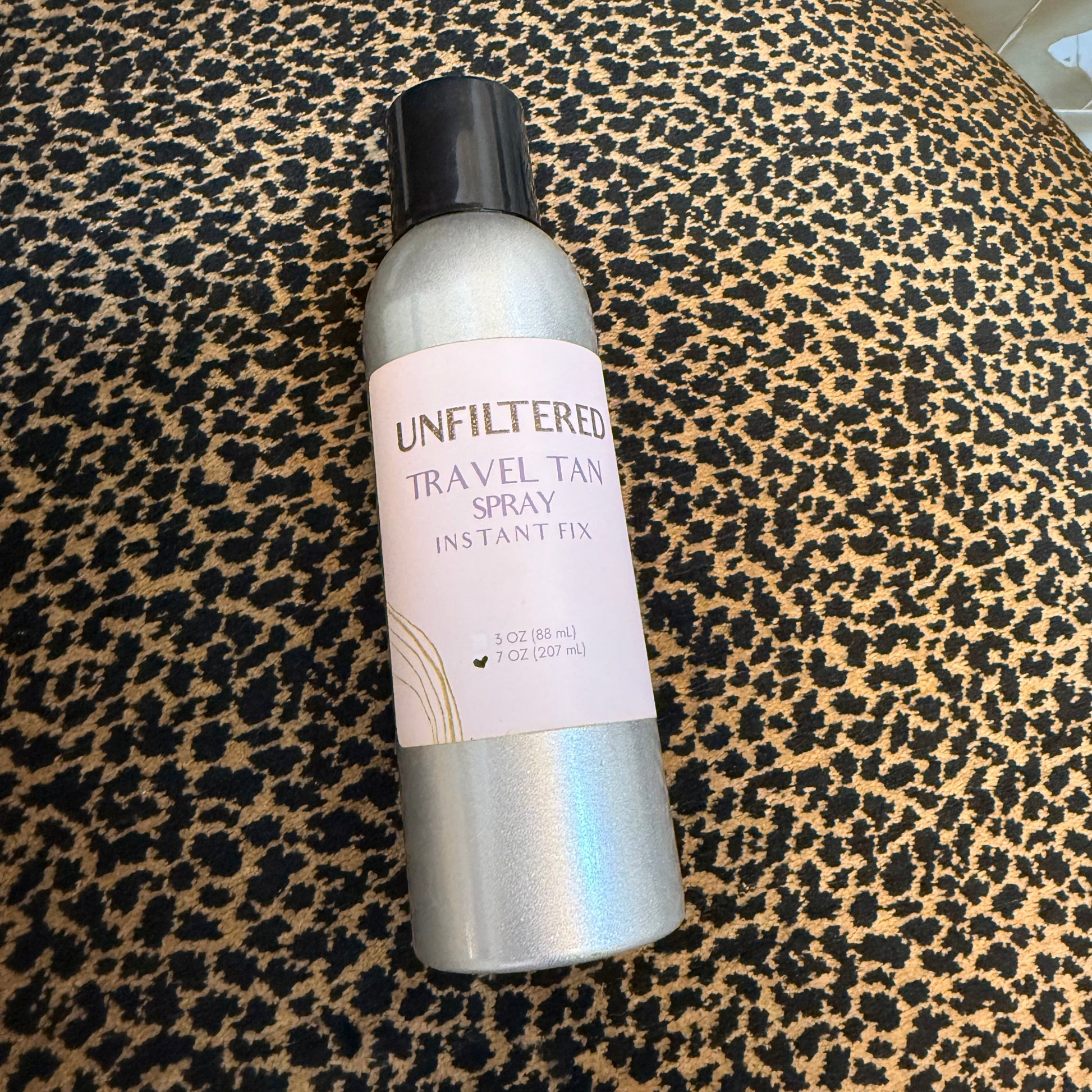 Travel Tan Spray Instant Fix self-tan touch-up mist for extending spray tans